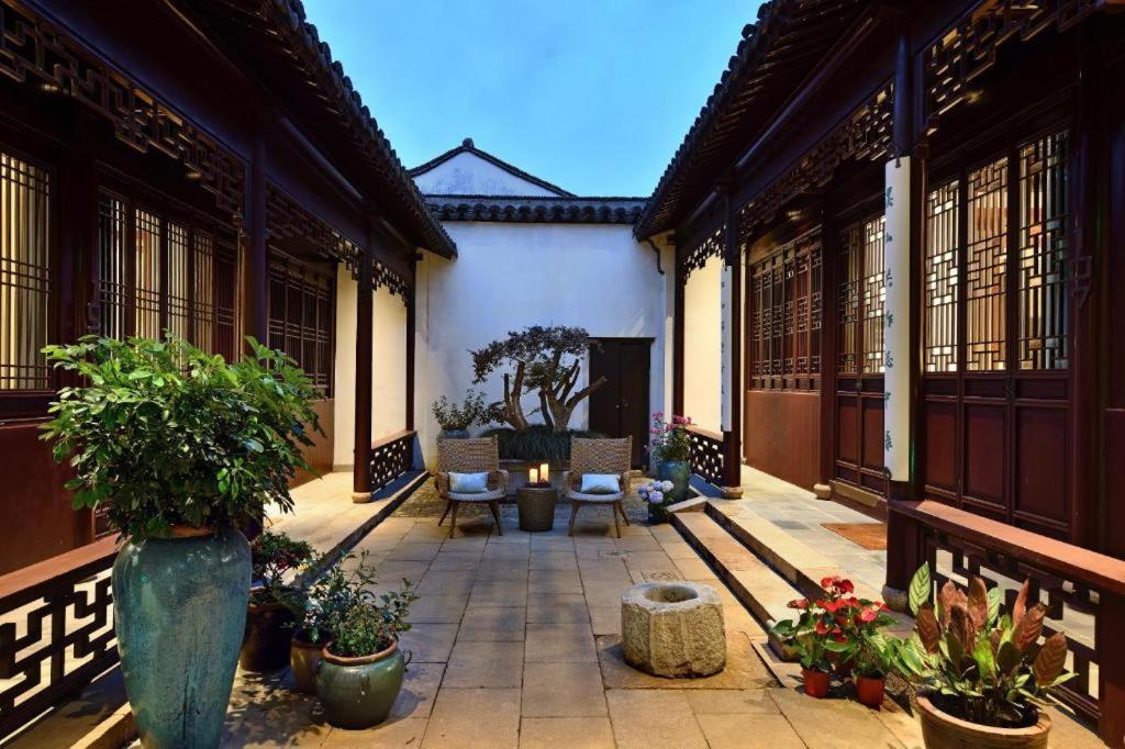 Blossom House Suzhou Tanhuafu Bagian luar foto