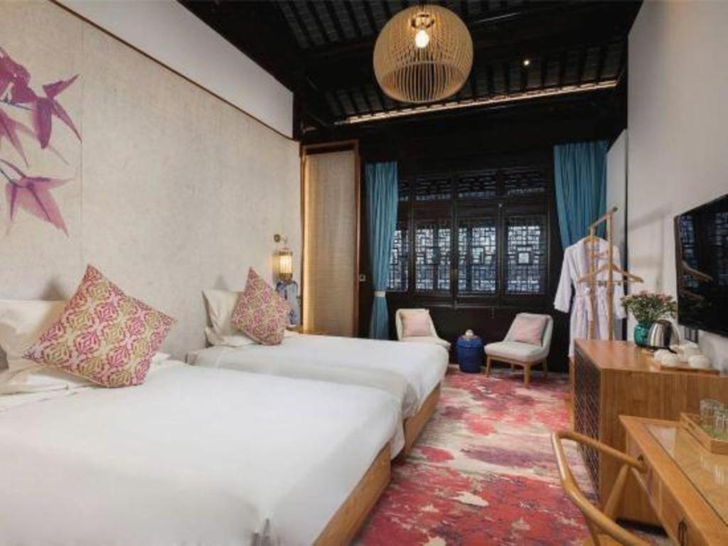 Blossom House Suzhou Tanhuafu Bagian luar foto